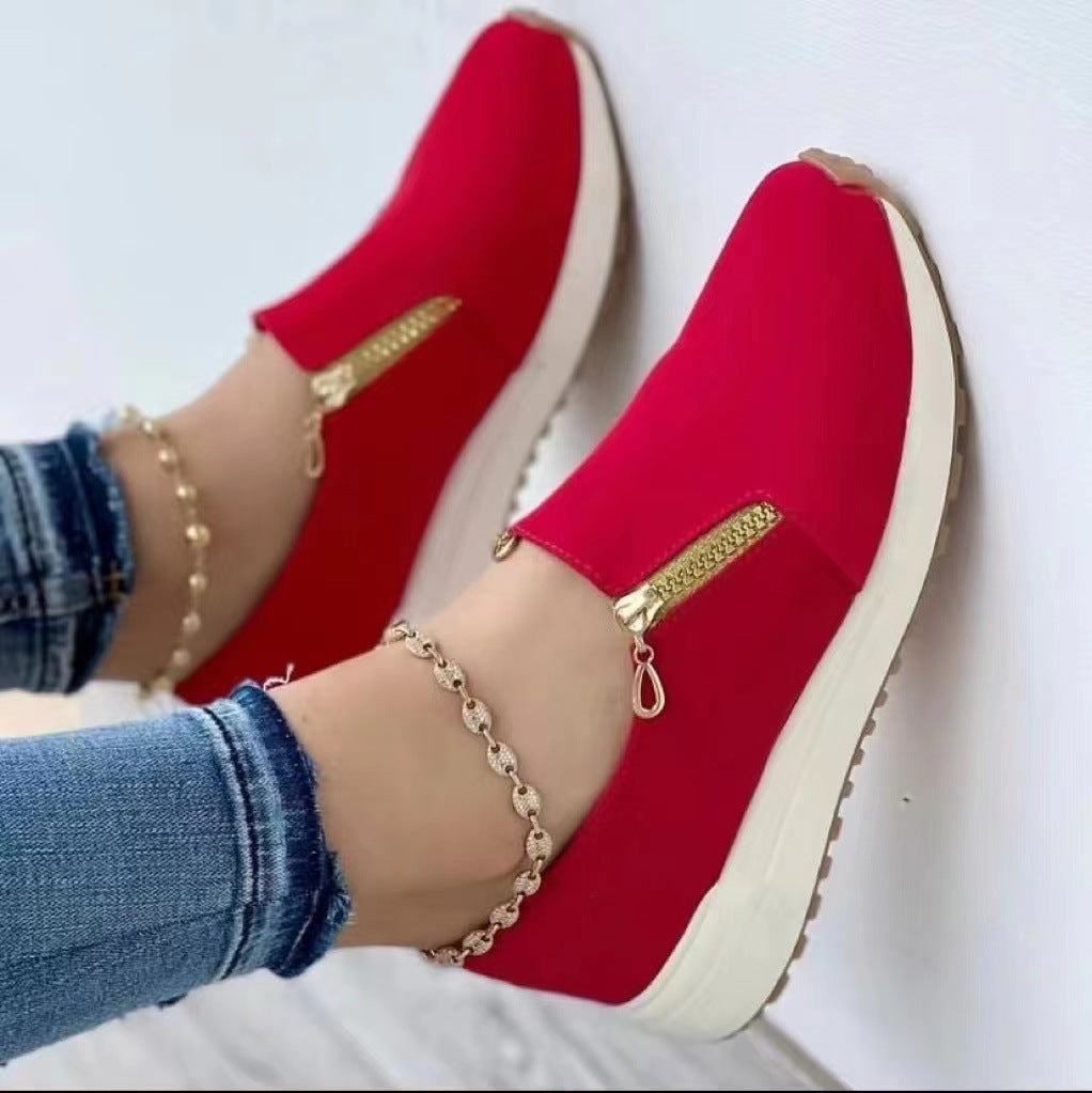 Andrea's™ | Damen Sportschuhe mit Reißverschluss