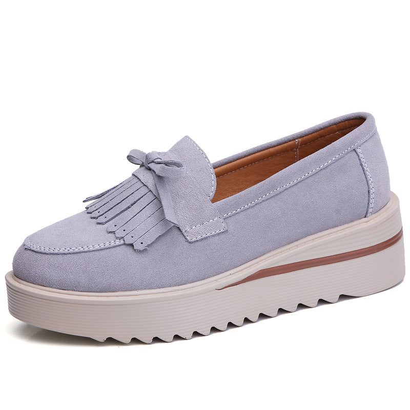 Andrea's™ | Damen-Slipper mit dicker Sohle und Schleifen-Quaste