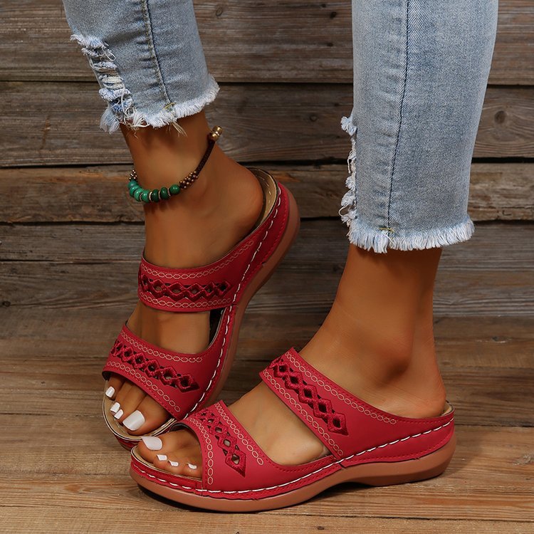 Andrea's™ | Frühlingshafte Damen-Plateauslipper