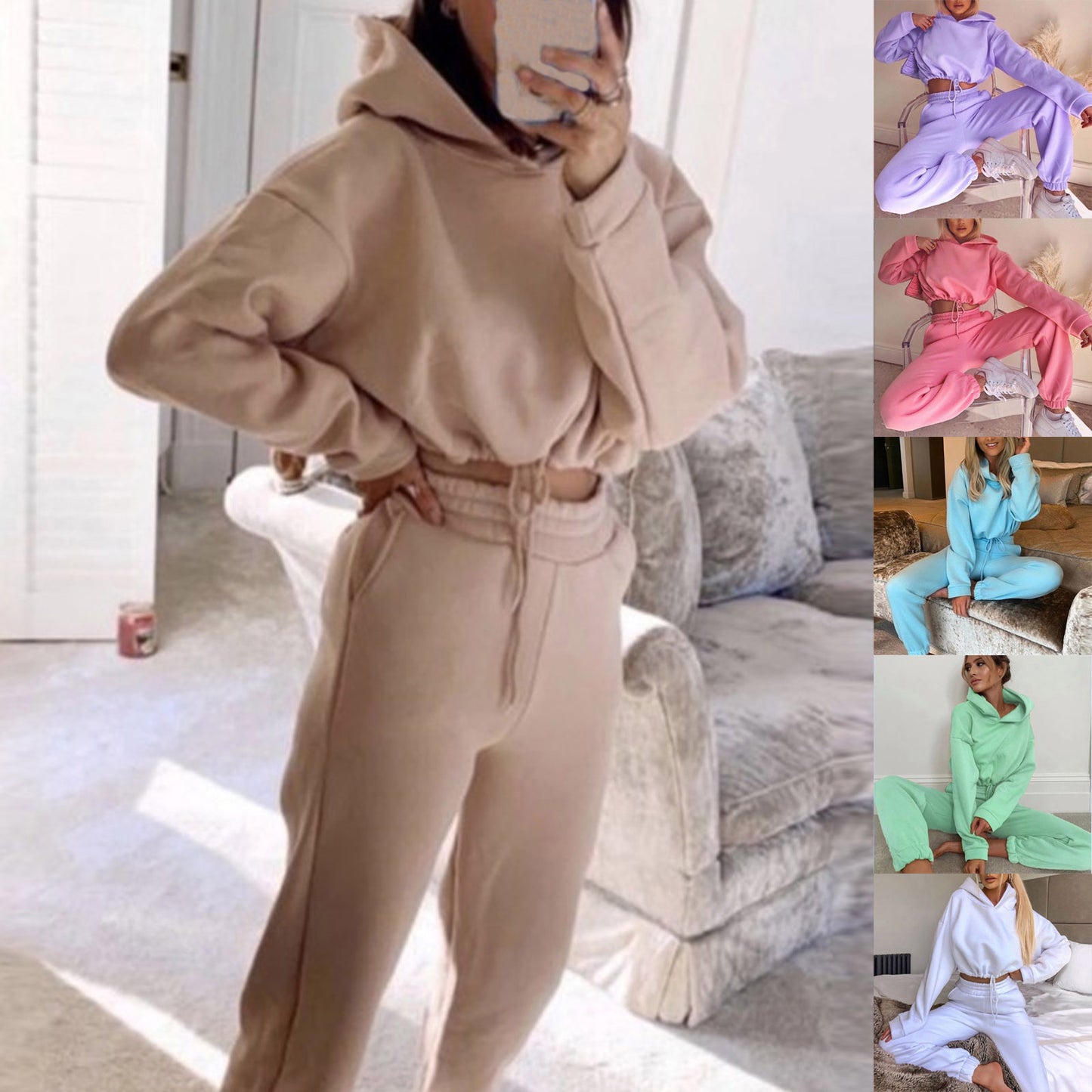 Andrea's™ | Lässiges Hoodie- und Jogginganzug-Set