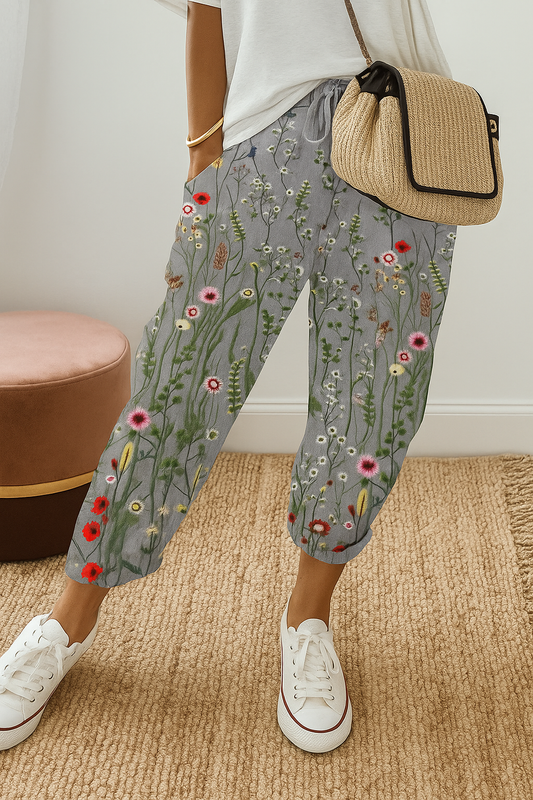 Andrea's™ | Freizeithose für Damen aus Baumwollleinen