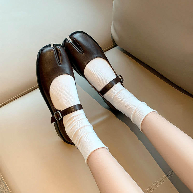 Andrea's™ | Damen-Schuhe aus weichem Leder mit Zehentrennung