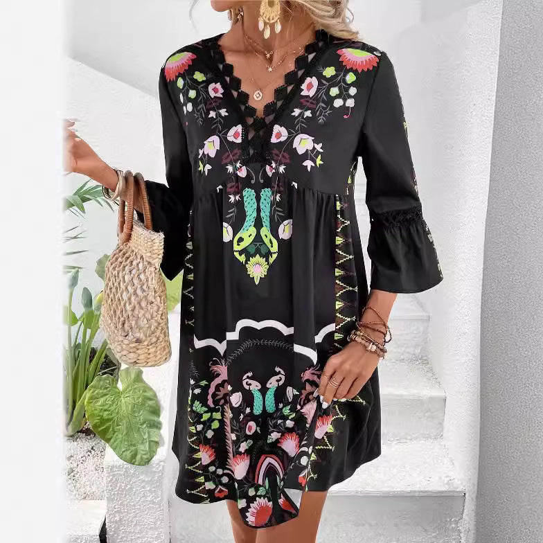 Andrea's™ | Klassisches Boho-Sommerkleid