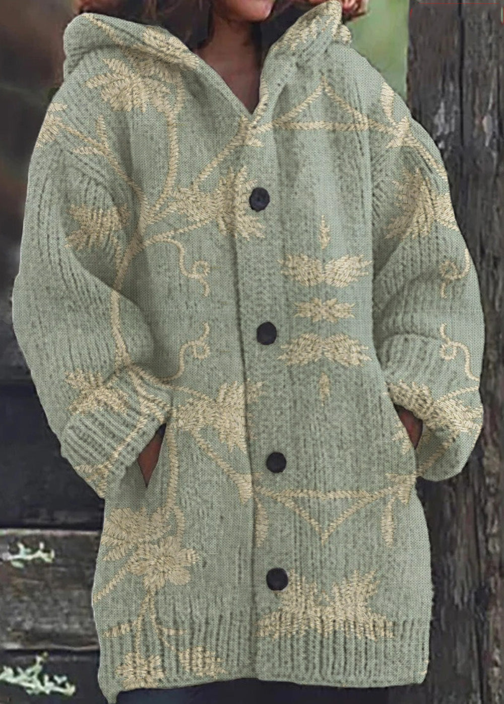 Andrea's™ | Printed Casual Cloak Coat