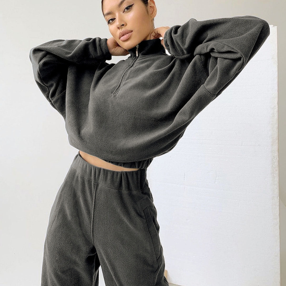 Andrea's™ | Zweiteiliges Sweatshirt-Outfit