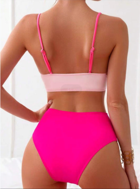 Andrea's™ | Bold Colorblock Crisscross Bikini Set