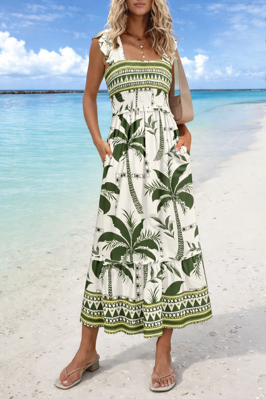 Boho-Sommer-Maxikleid von Andrea Serena