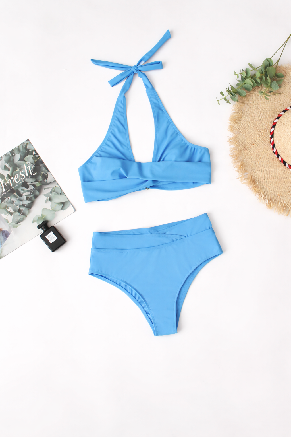 Schicker High-Waist-Bikini von Andrea Serena