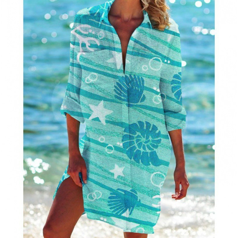 Andrea's™ | Sommerliches Hemdkleid