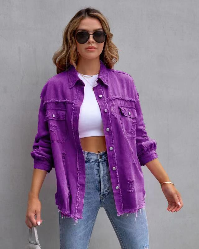 Andrea's™ | Modische Freizeitjacke mit Rissen
