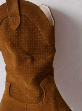 Andrea's™ | Damenstiefel aus Wildleder mit mittlerem Absatz