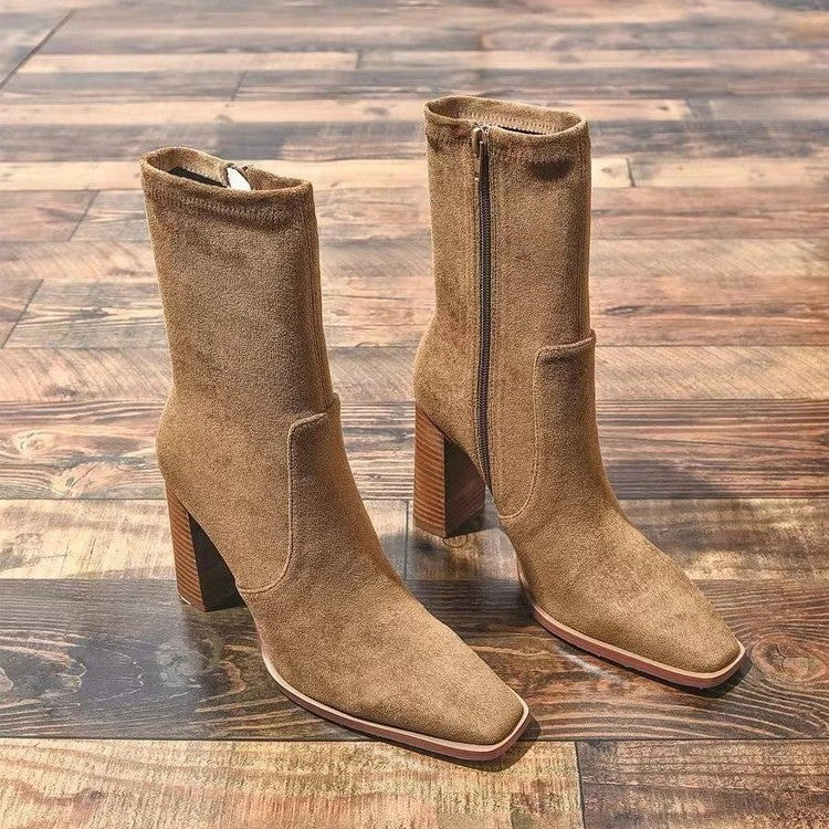 Andrea's™ | Stiefel mit Blockabsatz