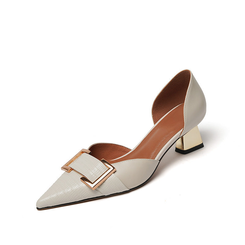 Andrea's™ | Damen High Heels mit spitzer Zehenpartie und Schnalle