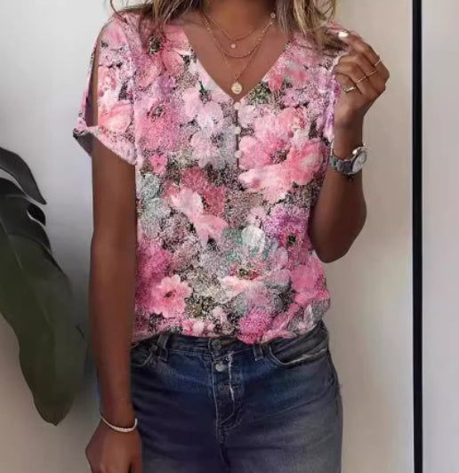 Andrea's™ | Sommer-T-Shirt im ethnischen Stil für Damen