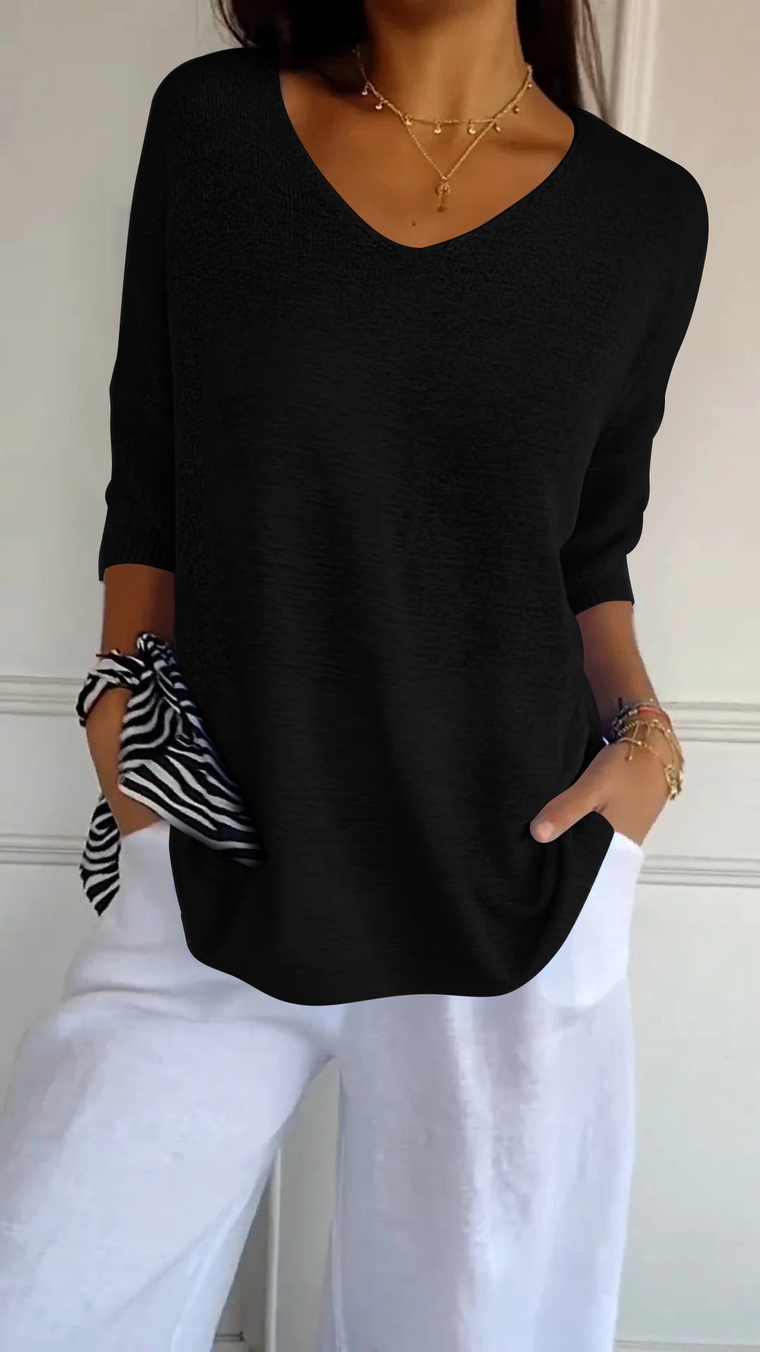 Andrea's™ | Strickwaren Damen-Unterziehshirt