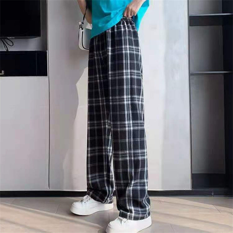 Andrea's™ | Lässige Karierte Weitbein-Hose