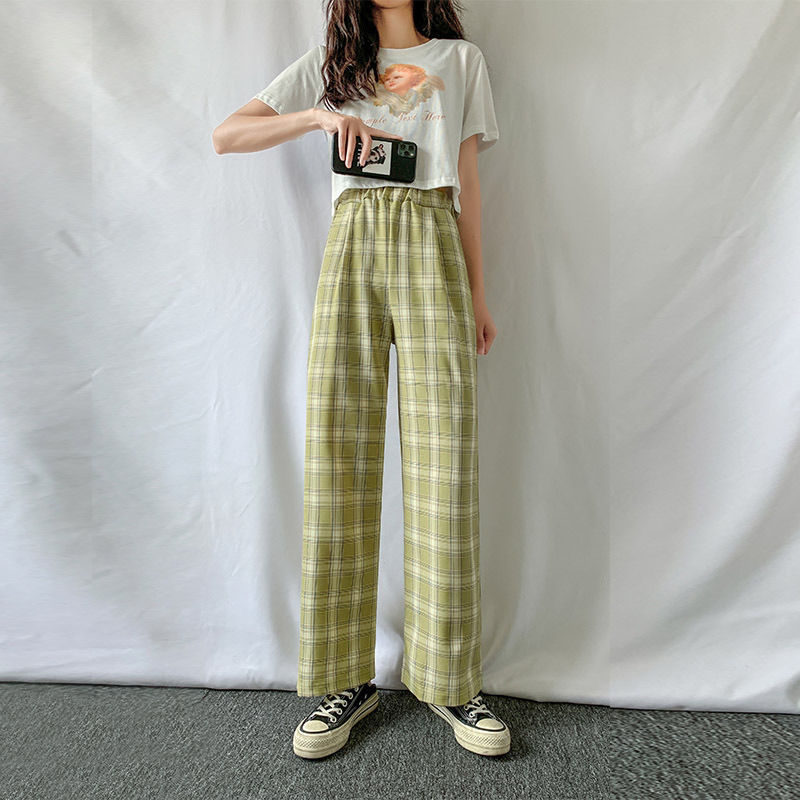 Andrea's™ | Lässige Karierte Weitbein-Hose