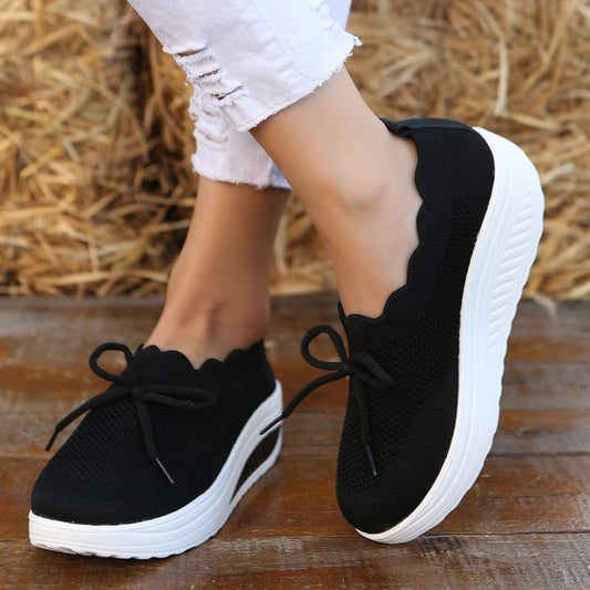 Pinterest-inspirierte Andrea Serena Flyknit-Sneaker
