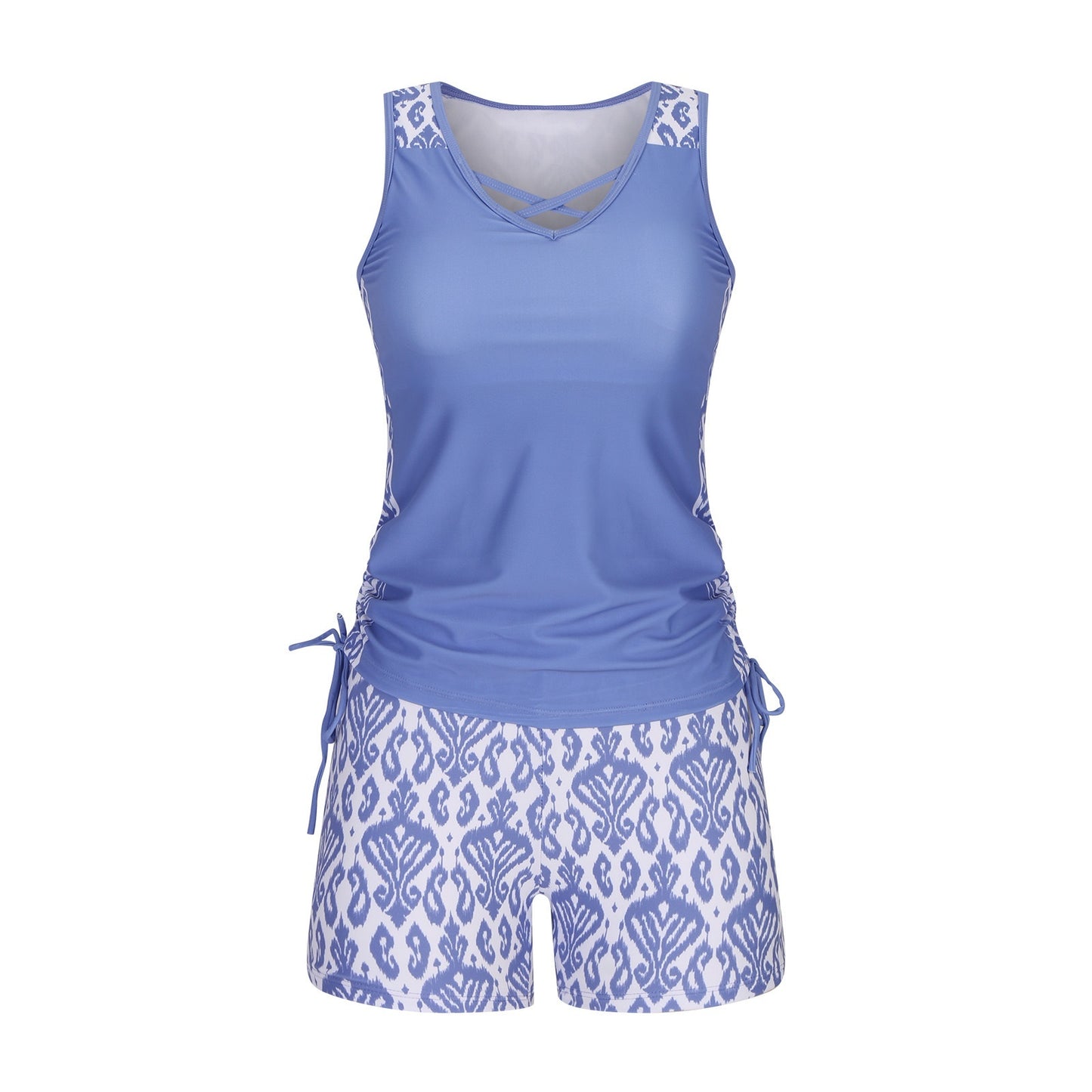 Andrea's™ | Tankini mit Muster-Shorts