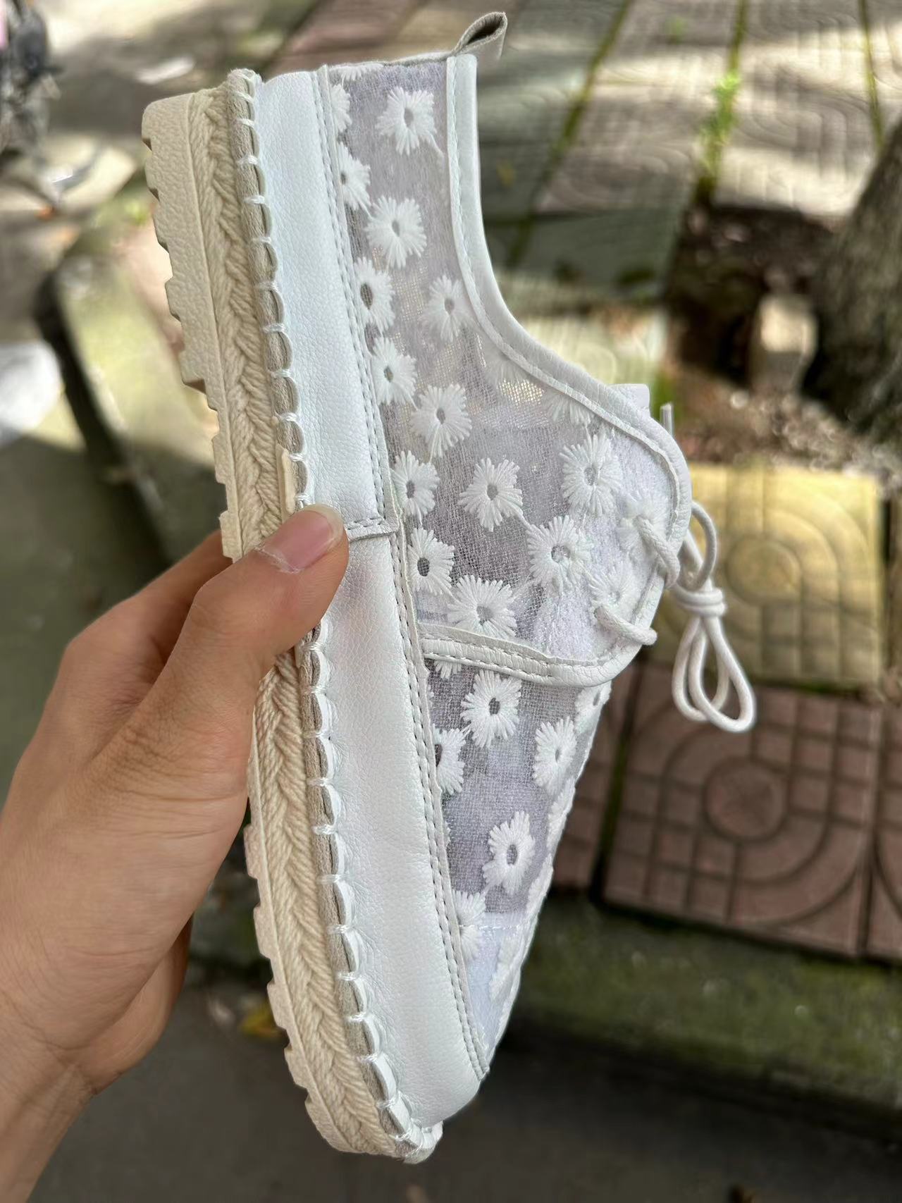Andrea's™ | Geblümte Damen-Schnürschuhe