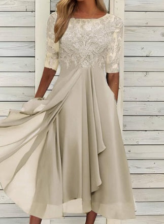 Andrea's™ | Chiffonspitzenkleid