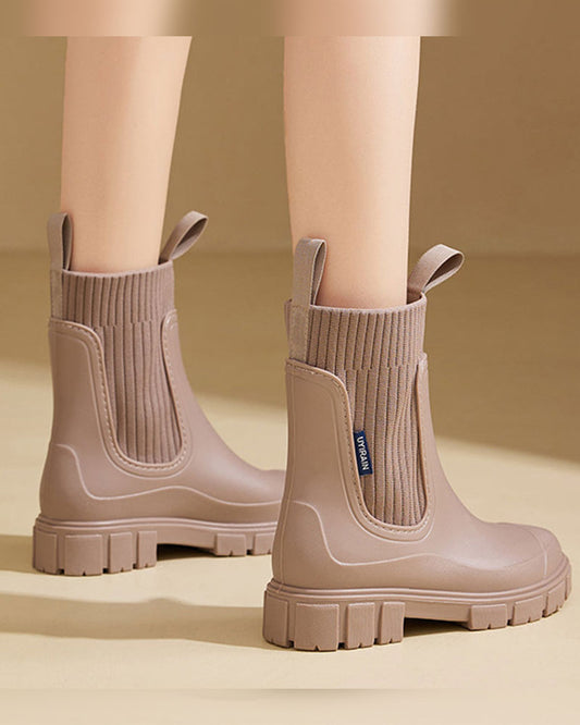 Andrea's™ | Stiefel Wasserdicht Rutschfest Dicke Sohle Mittelschaft
