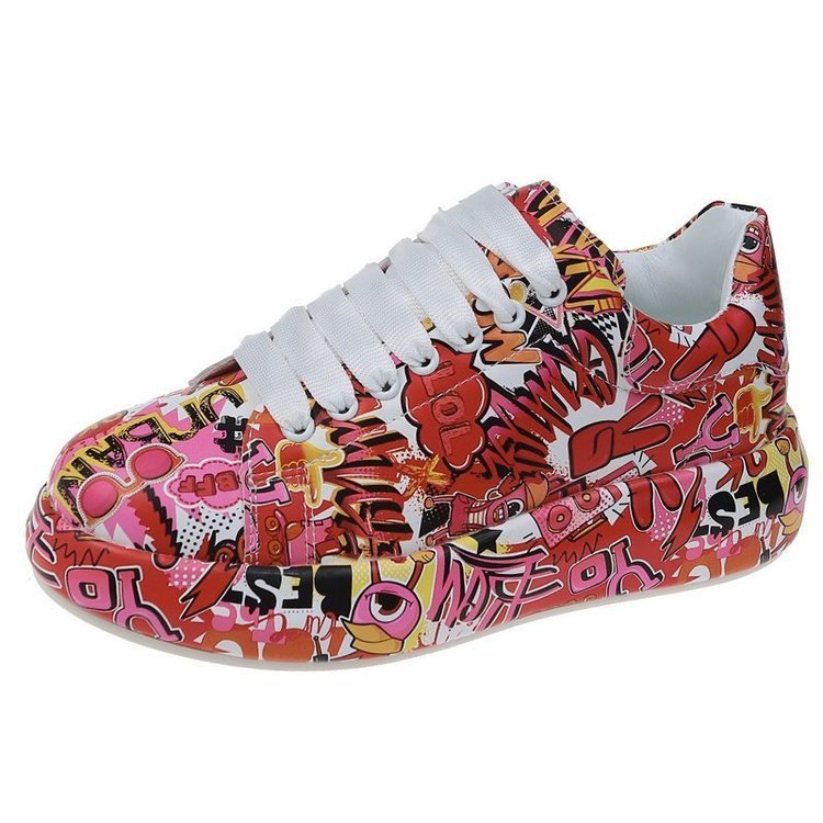 Andrea's™ | Trendige Damen-Sneaker im Graffiti-Look