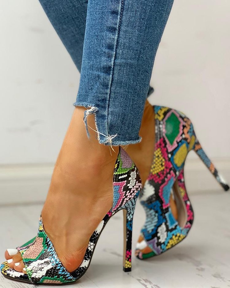 Andrea's™ | High Heels mit offenem Zehendesign