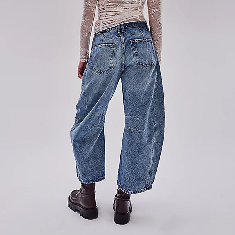 Andrea's™ | Lockere High-Waist-Cargohose