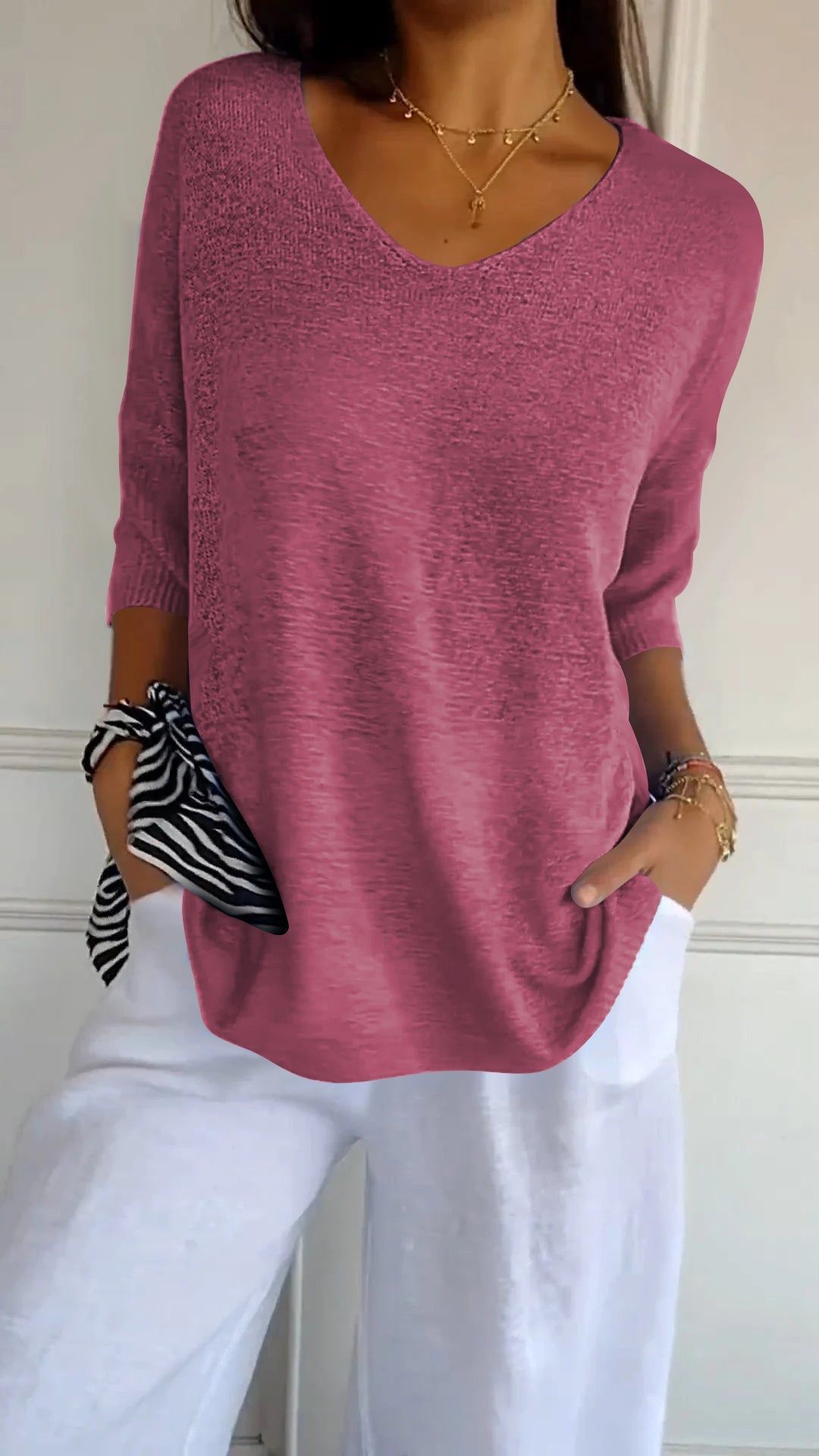 Andrea's™ | Strickwaren Damen-Unterziehshirt