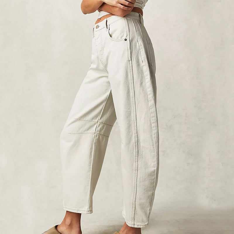 Andrea's™ | Lockere High-Waist-Cargohose