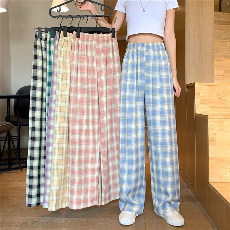 Andrea's™ | Lässige Karierte Weitbein-Hose