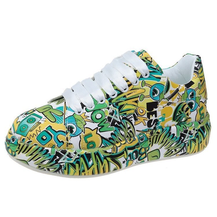 Andrea's™ | Trendige Damen-Sneaker im Graffiti-Look