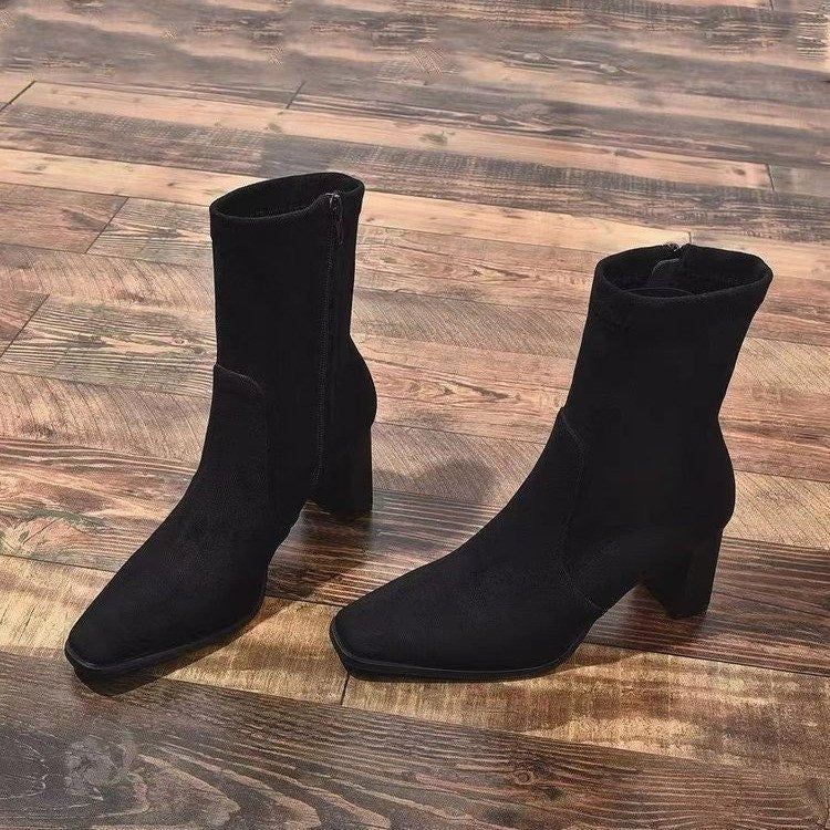 Andrea's™ | Stiefel mit Blockabsatz