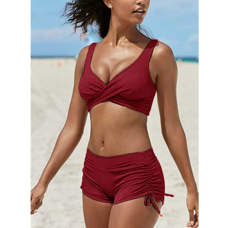 Schickes Bikini-Set mit hohem Bund von Andrea Serena