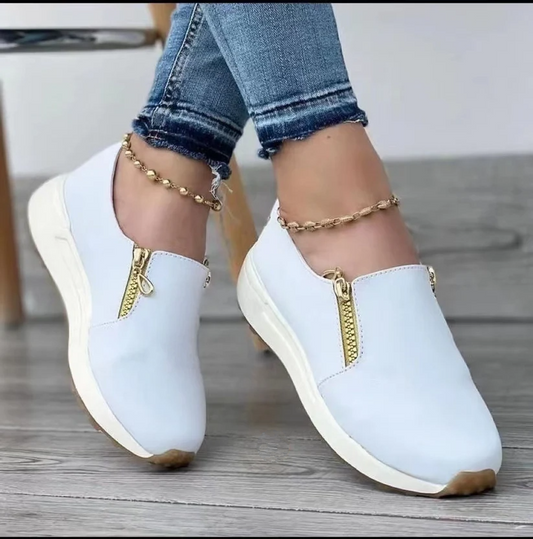 Andrea's™ | Damen Sportschuhe mit Reißverschluss