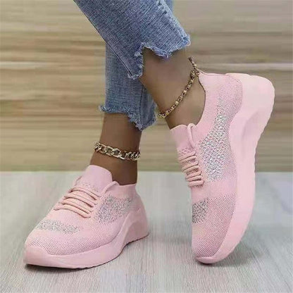 Atmungsaktive Plateau-Sneaker Andrea Serena