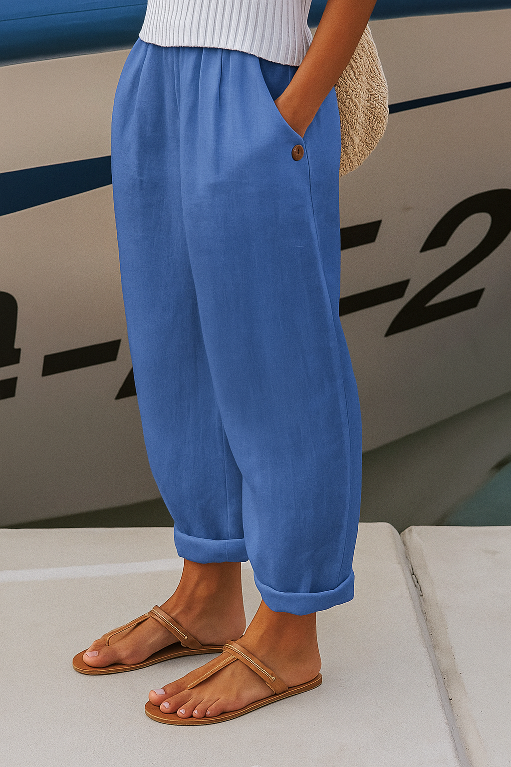 Andrea's™ | Weite Hosenbeine