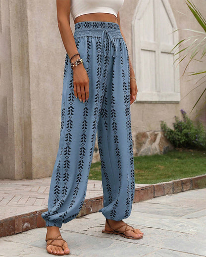 Andrea's™ | Casual Bloomers mit geometrischem Druck