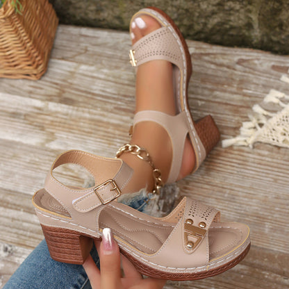 Schicke und bequeme Andrea Serena Sandalen in Übergrößen