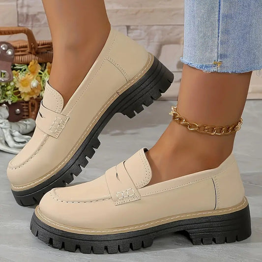 Andrea's™ | Matte Damen-Schuhe im britischen Casual-Look
