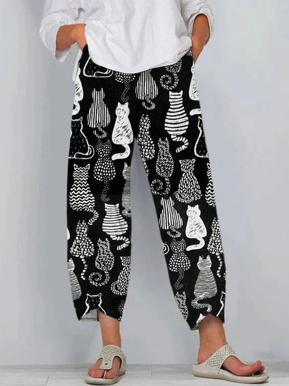 Artful Linen Andrea Serena 3D-Musterhose