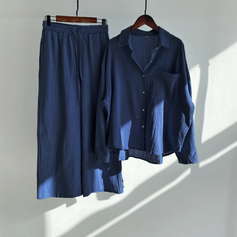 Entspanntes Baumwoll-Leinen-Set von Andrea Serena
