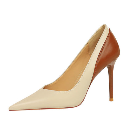 Retro Colorblock Stilettos von Andrea Serena