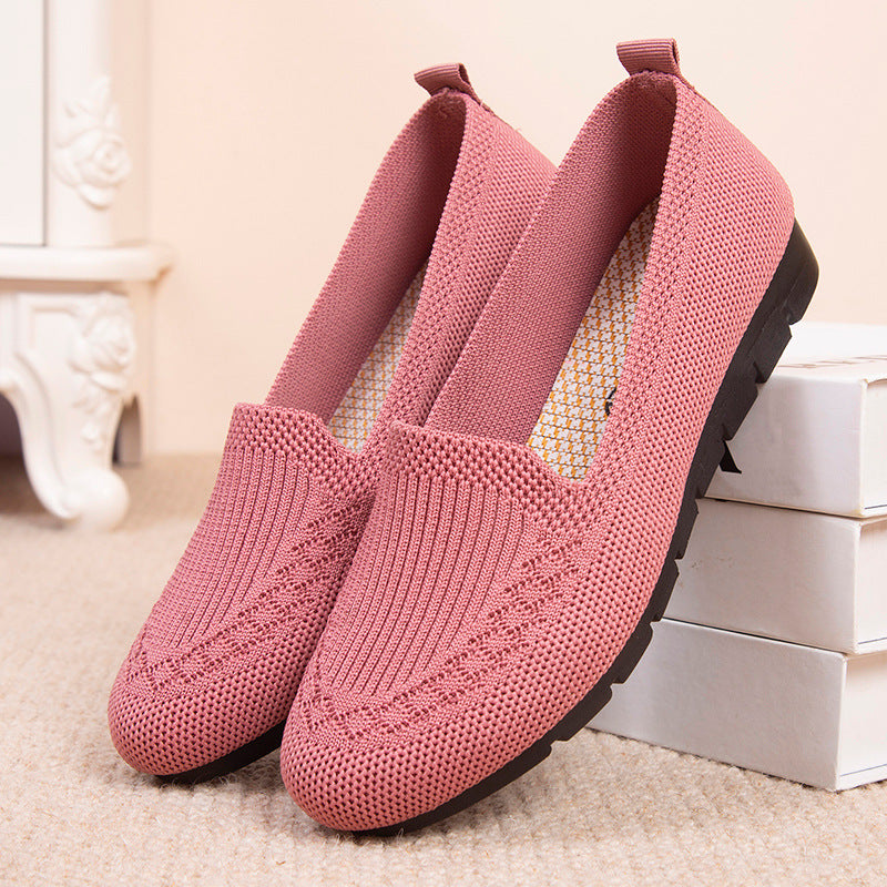 Atmungsaktive Andrea Serena Slipper aus Netzstoff