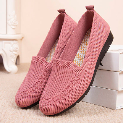 Atmungsaktive Andrea Serena Slipper aus Netzstoff