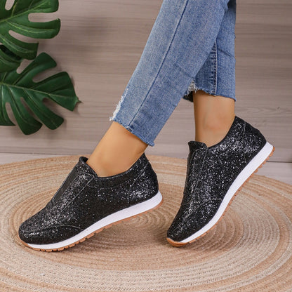 Andrea's™ | Modische Slip-On-Freizeitschuhe mit runder Kappe