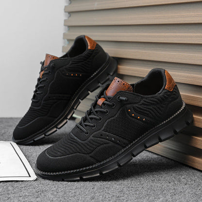 Atmungsaktive Andrea Serena Mesh-Sneaker für Herren