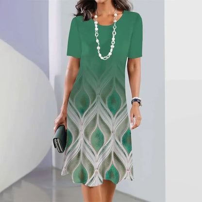 Elegantes Sommerkleid in großen Größen von Andrea Serena