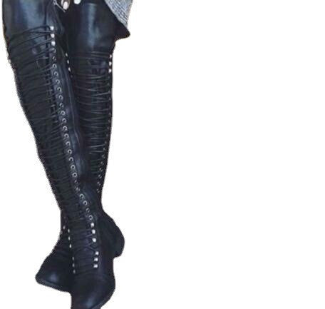 Andrea's™ | Schnürstiefel über dem Knie